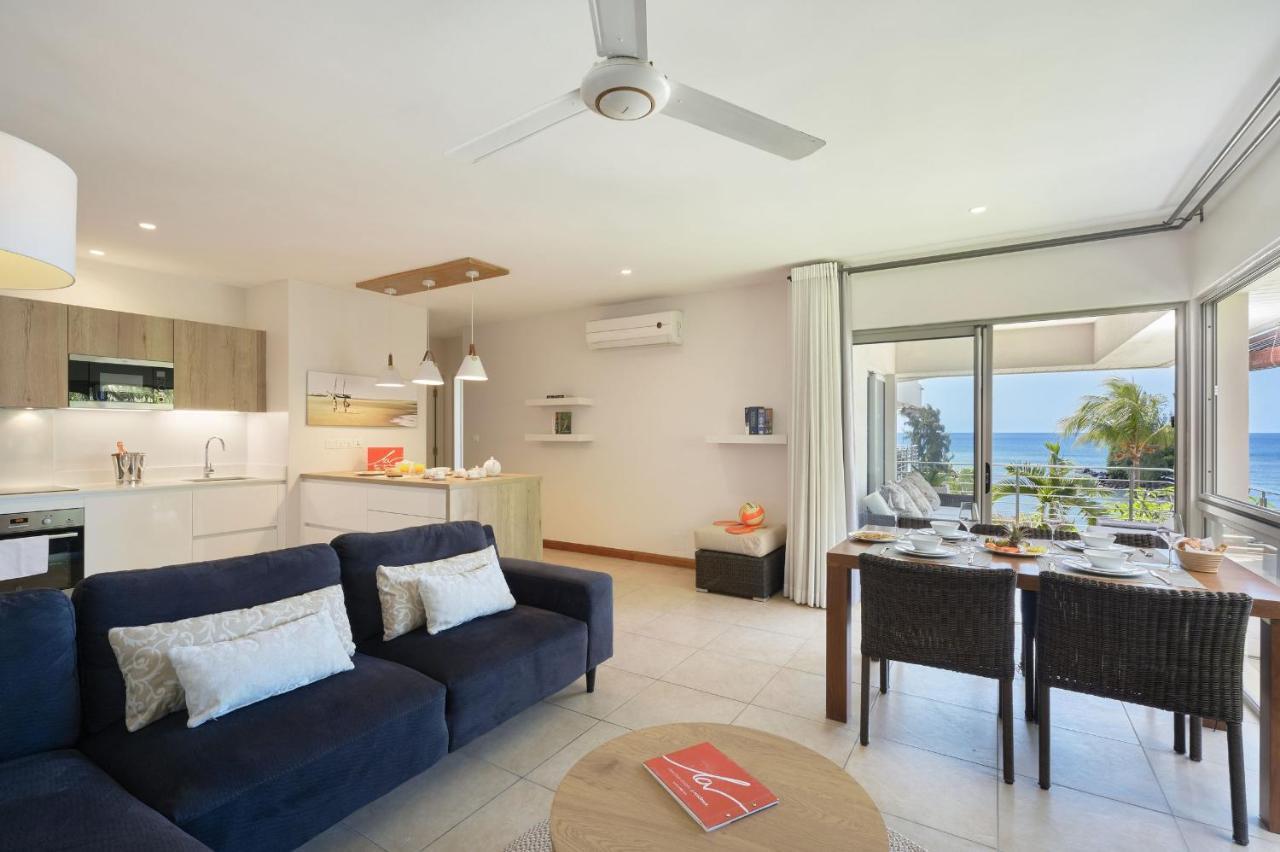 Bon Azur Beachfront Suites & Penthouses With Lov Trou aux Biches Exterior foto