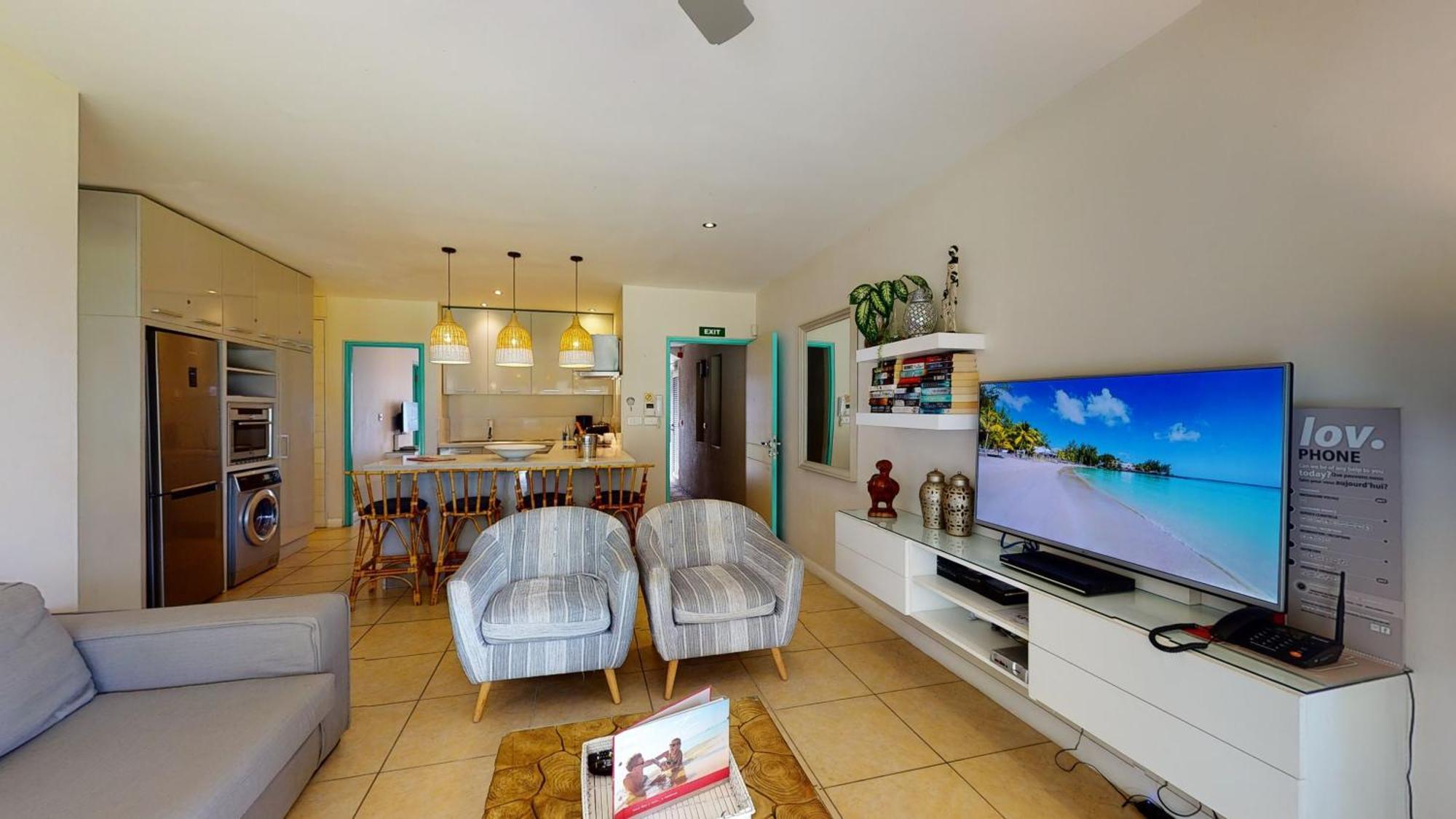 Bon Azur Beachfront Suites & Penthouses With Lov Trou aux Biches Exterior foto