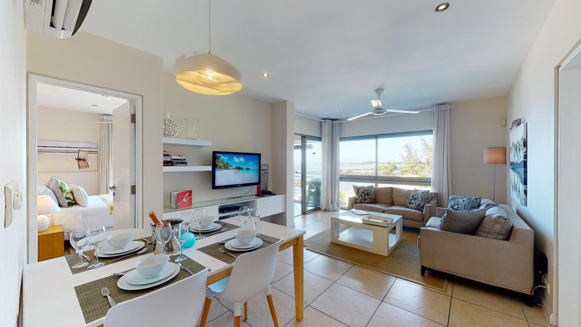 Bon Azur Beachfront Suites & Penthouses With Lov Trou aux Biches Exterior foto